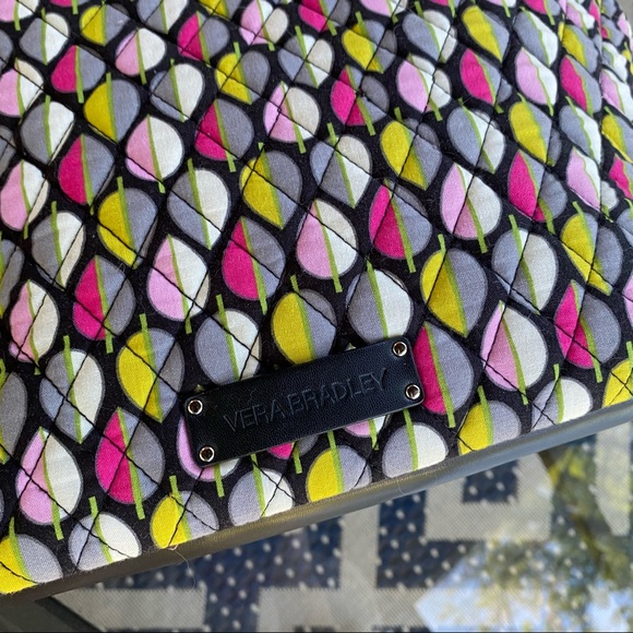 Vera Bradley Moon Drops Quilted Tote - Picture 5 of 8